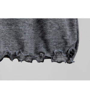 t-shirt women elastic cotton and long sleeves