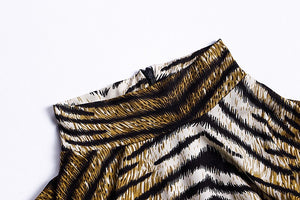 women playsuit animal print leopard tiger bodycon streetwear
