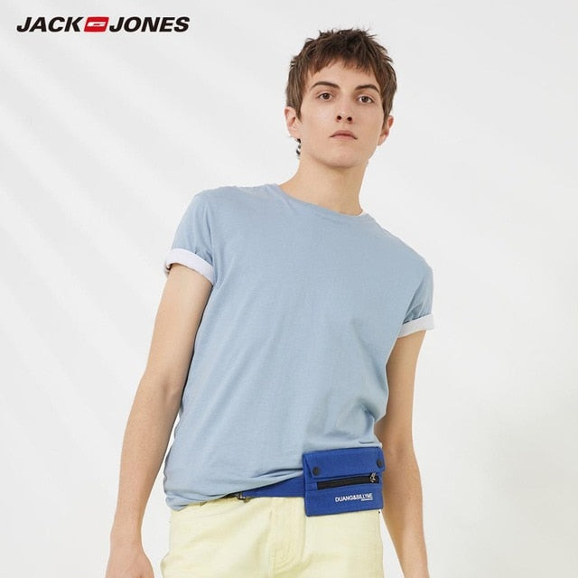 Cotton T-shirt for men Solid color