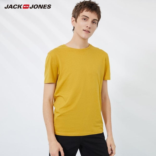 Cotton T-shirt for men Solid color