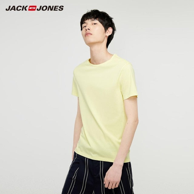 Cotton T-shirt for men Solid color