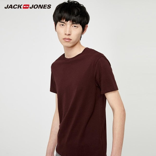 Cotton T-shirt for men Solid color