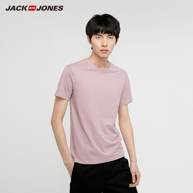 Cotton T-shirt for men Solid color