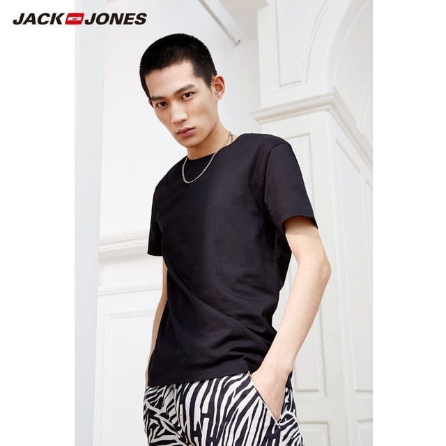 Cotton T-shirt for men Solid color