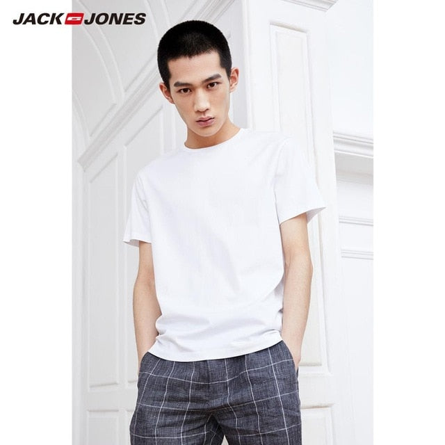Cotton T-shirt for men Solid color